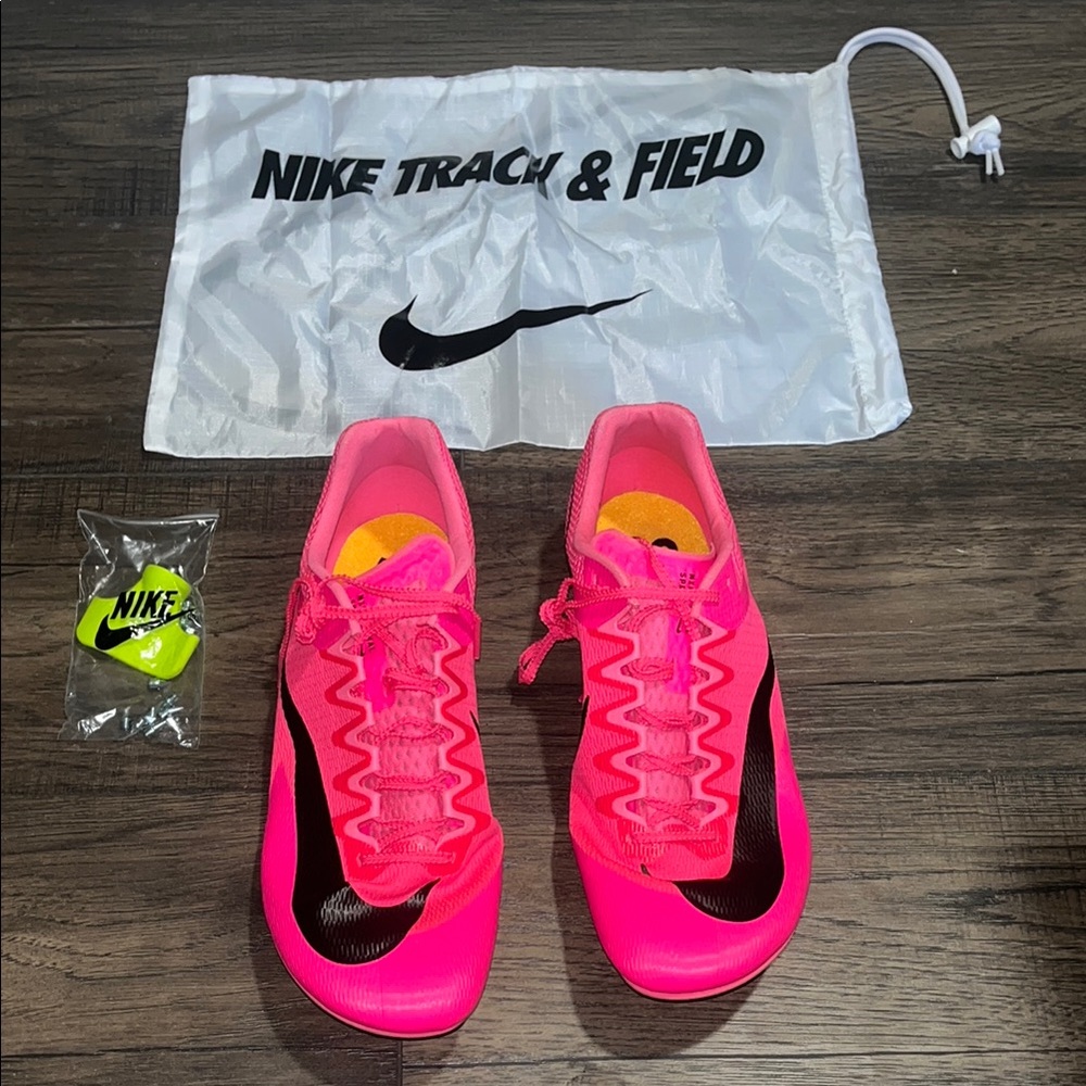 Nike Mens Pink Track Shoes